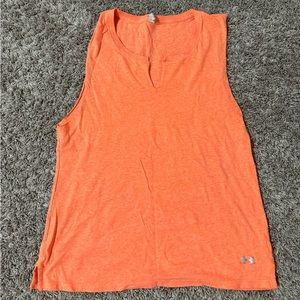 Under Armour - orange tank *Size M*